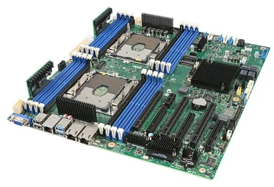 Intel Server Board S2600STQR - Moderkort - Intel C628 - Intel Socket P - DDR4 RAM - SSI (Server)
